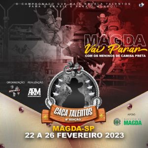 8º CAÇA TALENTOS - MAGDA/SP - 2023 - EKIP ROZETA